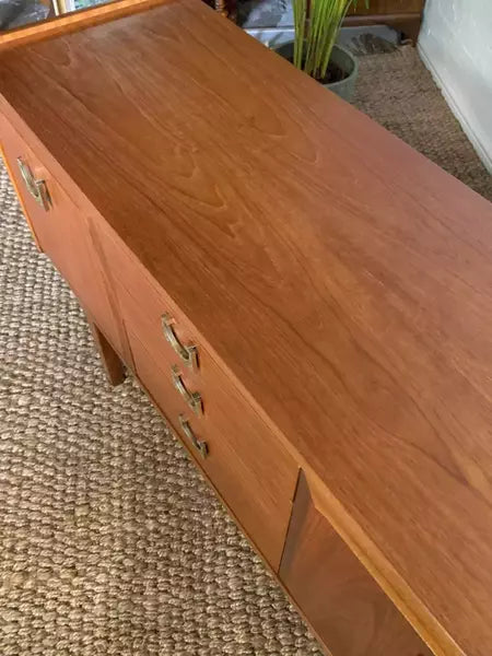 Retro/vintage mid century teak sideboard – A rare vintage treasure