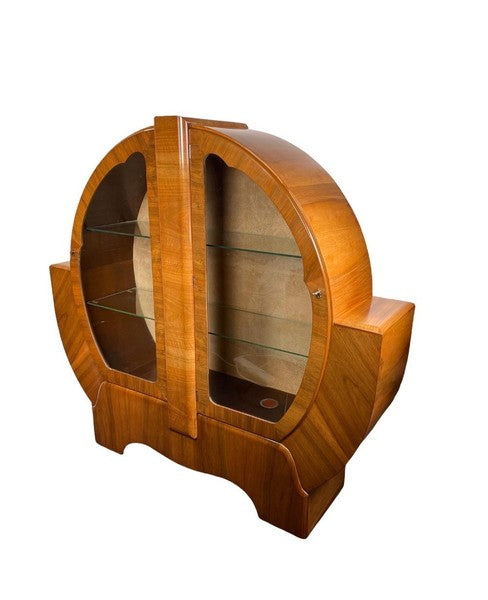 Art deco display cabinet, 1930s – A rare vintage treasure