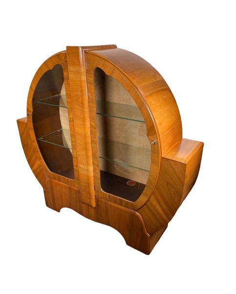 Art deco display cabinet, 1930s – A rare vintage treasure