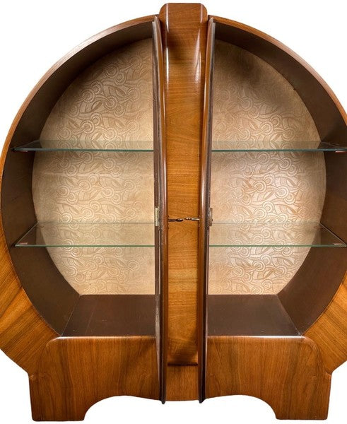 Art deco display cabinet, 1930s – A rare vintage treasure