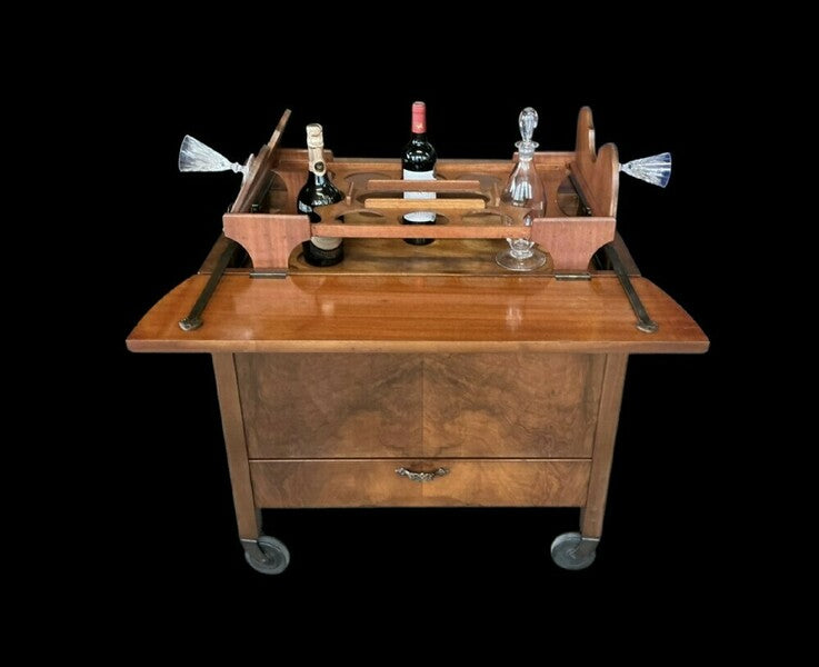 Art deco bar/drinks trolley, 1930s – A rare vintage treasure