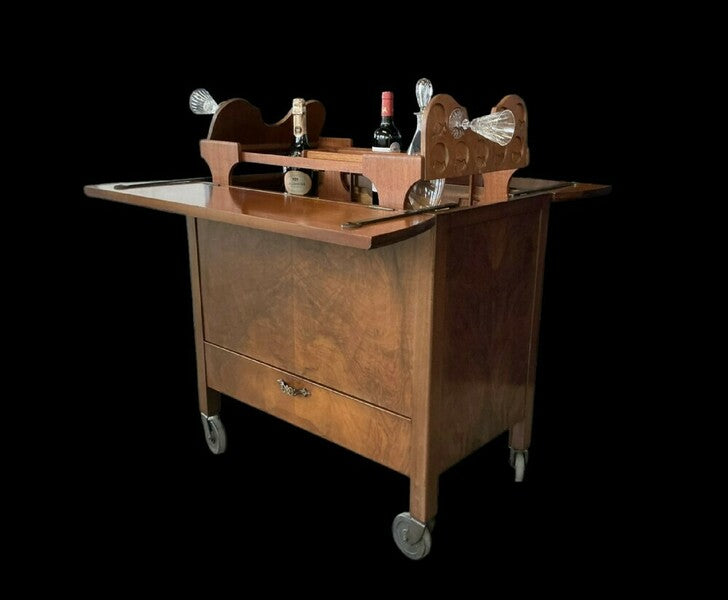 Art deco bar/drinks trolley, 1930s – A rare vintage treasure