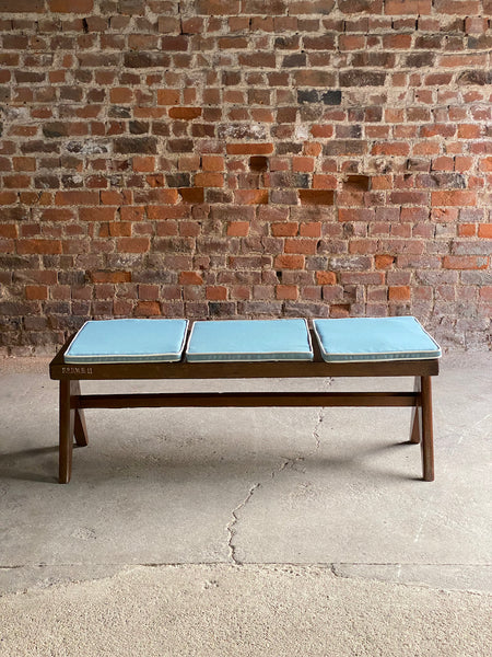 Pierre jeanneret model: pj 010902 teak bench circa 1955 56 – A rare vintage treasure