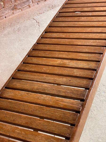 Pierre jeanneret model: pj 010902 teak bench circa 1955 56 – A rare vintage treasure