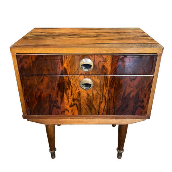 Pair of italian midcentury nightstands – A rare vintage treasure