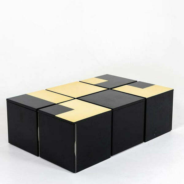 Coffee table by pierre cardin, france 20th century – A rare vintage treasure