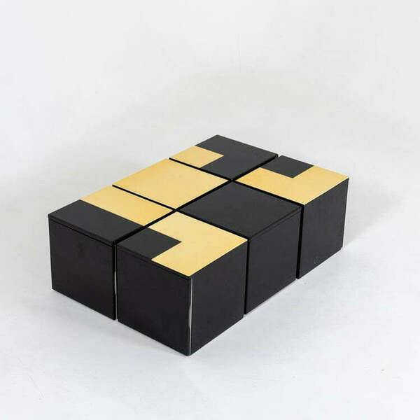 Coffee table by pierre cardin, france 20th century – A rare vintage treasure