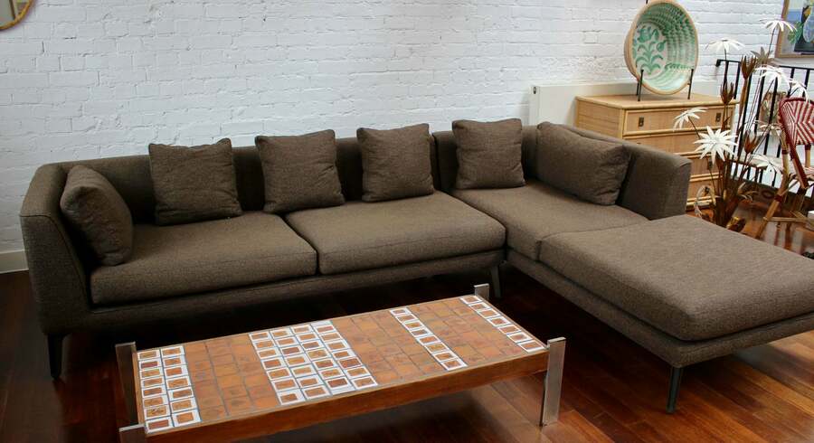 Mcqueen sofa with corner group by matthew hilton for de la espada (2014) – A rare vintage treasure