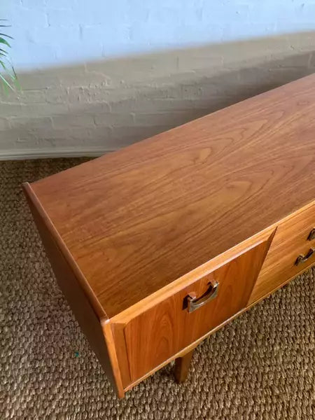 Retro/vintage mid century teak sideboard – A rare vintage treasure