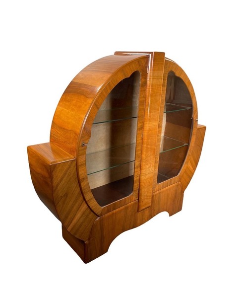 Art deco display cabinet, 1930s – A rare vintage treasure