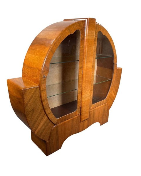 Art deco display cabinet, 1930s – A rare vintage treasure